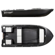 Rigiflex Aqua Black Bass 370 Aerial Top & Side