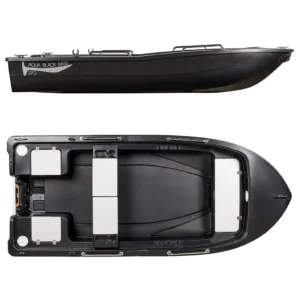 Rigiflex Aqua Black Bass 370 Aerial Top & Side