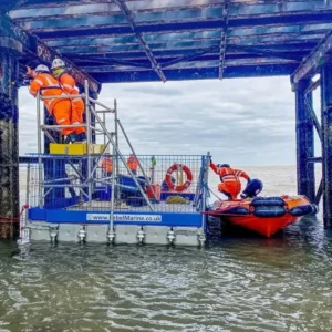 Rebel Marine Crew At Work With Rigiflex Workboat
